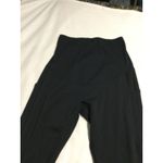POSHDIVAH High Waisted Black Leggings with Pockets Women's Size L Maternity Size L Photo 1