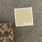 Michael Kors Authentic  Tote Bag Shoulder Purse "MK" Print Photo 4