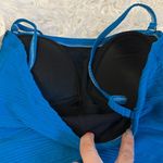 Gottex  Mikado Square Neck Swimsuit Bondi Blue Photo 5