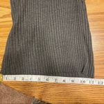 Calé Charcoal Gray Louise Ribbed Long Sleeve Wide Leg Jumpsuit‎ Size S Photo 10