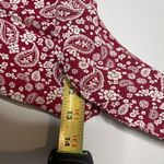 Reformation Perla Dress Gibraltar Red Bandana Print Size 2 Photo 7