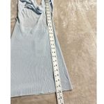 Aya Muse Tipo Mini Dress Women's XS Light Blue Cowl Neck Open Back Halter $650 Photo 8