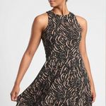 Athleta Santorini Thera Printed Dress in Abstraction Black Peat Size M Photo 0