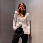 NEW Favorite Daughter The Diana Jacket Ivory Small White Photo 1