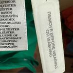 Ann Taylor NWOT  Size 12 Kelly Green V-Neck Sheath Midi Dress Wedding Career Work Photo 5