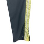 Nike 90s Y2K Gray Yellow Stripe Track Pull On Elastic Waist Athletic Pants L Photo 3
