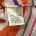 Anthropologie  Birdcage Striped Semi Sheer Loose Tank Top Women’s Small Photo 2