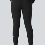 Halara Softlyzero Plush High Waisted Drawstring Full Length Joggers Black XS P Photo 1