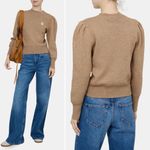 Isabel Marant Kelaya Fine Knit Blend Sweater in Camel Size 40 Photo 1