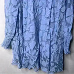 & Other Stories & Other Stories Blue Floral Balloon Sleeve Sheath Dress Photo 2