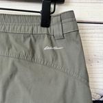 Eddie Bauer Green Nylon Hiking Athletic Capri Pants Photo 6