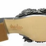 Charles David  Womens Victorious Silver Heels Size 5M Photo 4