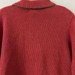 Christopher & Banks  Red Sweater with Green Trim Photo 7