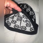 Michael Kors  Black and White Logo Beanie Photo 4