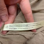 Free People  Crochet Lace Strapless Maxi Dress Beige Size XS Boho Summer Ruffle Photo 6