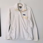 Patagonia Re-Tool Snap-T Fleece Polartec Pullover Cream White Size Large Photo 2