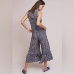 Maeve  Anthropologie Wide Leg Jumpsuit Boho Hippie Size 12 Photo 9