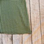 Madewell Size XXS Jacquard Puff-Sleeve Mini Dress Green Gingham Check Photo 2