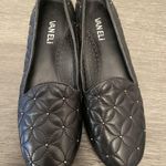 Vaneli Quilted Skimmer Flats 7.5 Slim Black Beaded Photo 0