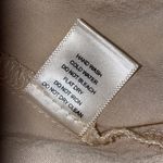 Double Zero  small women’s tan cardigan boho floral crochet back flaw shown Photo 7