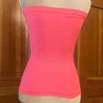 New! Vibrant Coral Pink slimming tube top. One Size Size M Photo 9