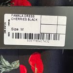 Motel Rocks Famala Mini Dress in Cherries Black, Medium - NWT Photo 7