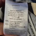 Madewell  Linen - Cotton Button Back Mini Shift Dress S Photo 7