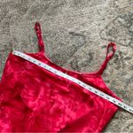 Vintage Lord & Taylor Rose Floral Pink Chiffon Midi Slip Dress Large Photo 2