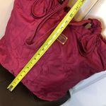Marc Jacobs Workwear Hot Pink Quilted Tote Bag w Embroidered Logo Photo 8