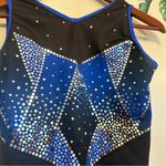 Sylvia P Flordia Replica Gymnastics Leotard Blue Size M Photo 2