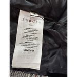 Sandro Paris Lauryn Plaid Wool Blazer Women Size 36 Double Breasted Designer Lux Photo 6