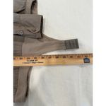 Silvian Heach Long Sleeve Button Up Bodysuit Shirt Beige Women's Size Medium Tan Photo 8