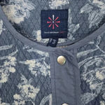 Isaac Mizrahi Live! Quilted‎ Jacket Denim Floral, Size 2XL Photo 4