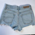 GRLFRND  Cindy High Rise Distressed Denim Shorts Size 26 Photo 6