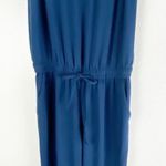 CAbi French Navy Elastic Drawstring Waist Jumpsuit #303, Size XS Photo 1