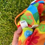 Disney Mickey Mouse Canvas Tote Bag with Orange Accents Photo 7