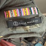 Talia Hancock Jacket Women S Gray Pima Cotton Long Sleeve Full Zip Slouchy Lagen Photo 5