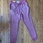 Free Planet  Plum NWT organic cotton joggers Photo 0