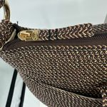 Talbots  Woven Brown Shoulder Purse‎ Bag Photo 2