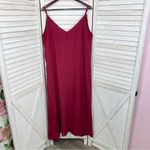 Zanzea  Maxi Slip Dress Maroon Red 12 Sleeveless Photo 6