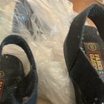 Faded Glory  Black Strappy fisherman sling back Sandals 8 Photo 1