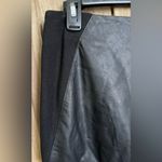 Chico's NWT Chico’s Women’s Faux Leather Mini Skirt. Photo 3