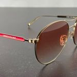 Longchamp LO133S 770 Rose Gold Oval Sunglasses Women’s Sz 59-17-145 Photo 6