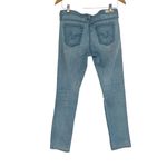 AG Adriano Goldschmied Women's The Stilt Cigarette Leg Jeans Blue Denim Size 28 Photo 3