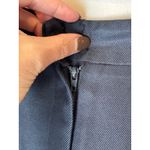 Oscar de la Renta  Pants Women 8 Navy Blue Silk Blend Luxury Career Trousers‎ Photo 5