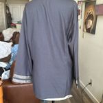 None Asian Gray Mandarin Collar Jacket light weight medium Photo 4