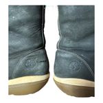 Timberland Kickadilla Black Nubuck Leather Faux Fur Lace Up Boots size 7.5 Photo 10