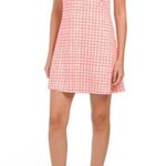 Cabana Life Exercise dress tennis pickleball gingham embroidered shorts skort Orange Size XS Photo 8