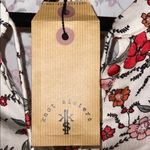 Knot Sisters  Floral Blouse in Red and White Photo 1