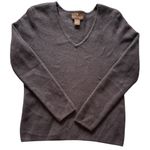 Fenn Wright Manson  Classic Blue V-Neck Sweater 100% Merino Wool Photo 6